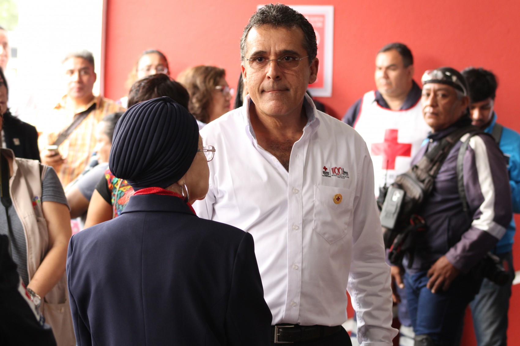 Oswaldo Ficachi, Presidente del patronato de la Cruz Roja Delegación Veracruz