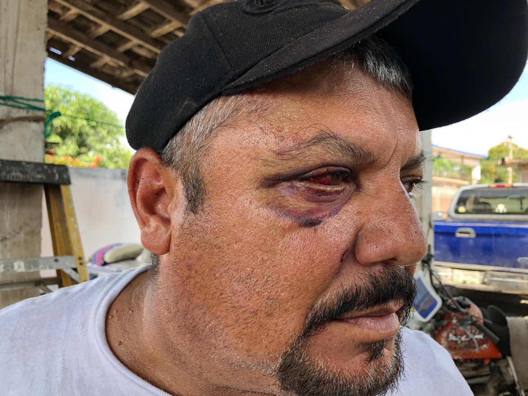 Policías nos atacaron a golpes y disparos: Familia agredida