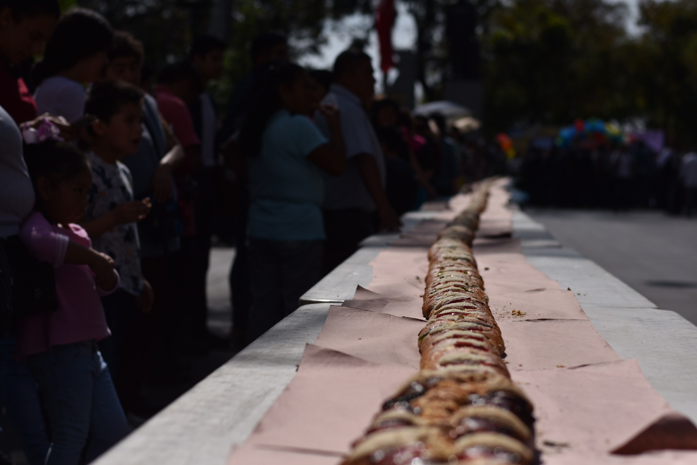 Rosca de reyes en el Parque Juárez (#295592)