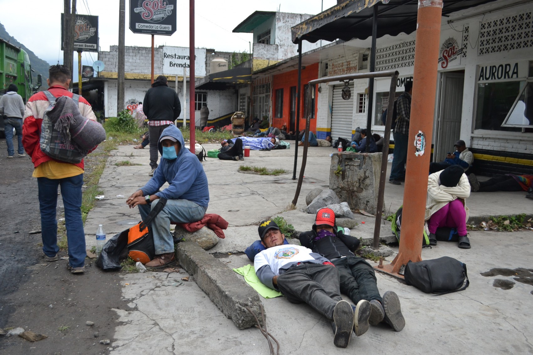 La pandemia no detiene paso de migrantes en Veracruz
