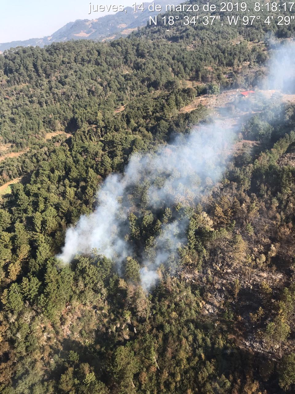 Incendio en Astacinga deja un muerto y 20 héctareas afectadas