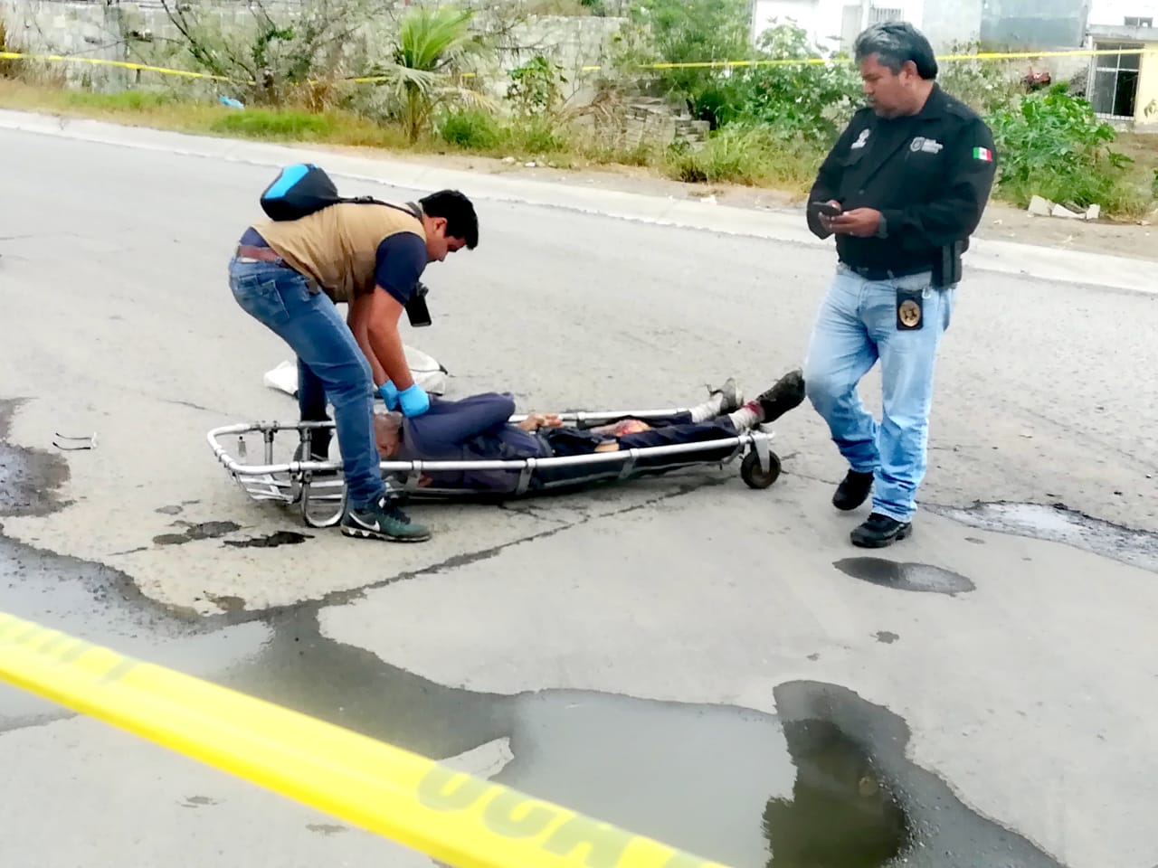 Muere atropellado hombre de la tercera edad