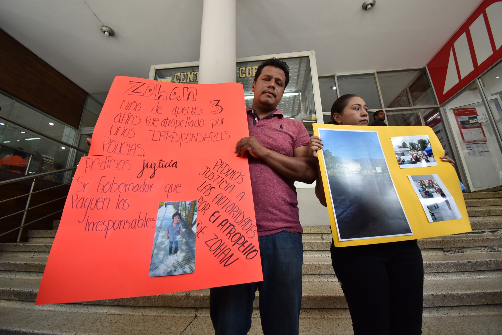 Padres de Zohan, niño atropellado por policías, piden que se haga justicia
