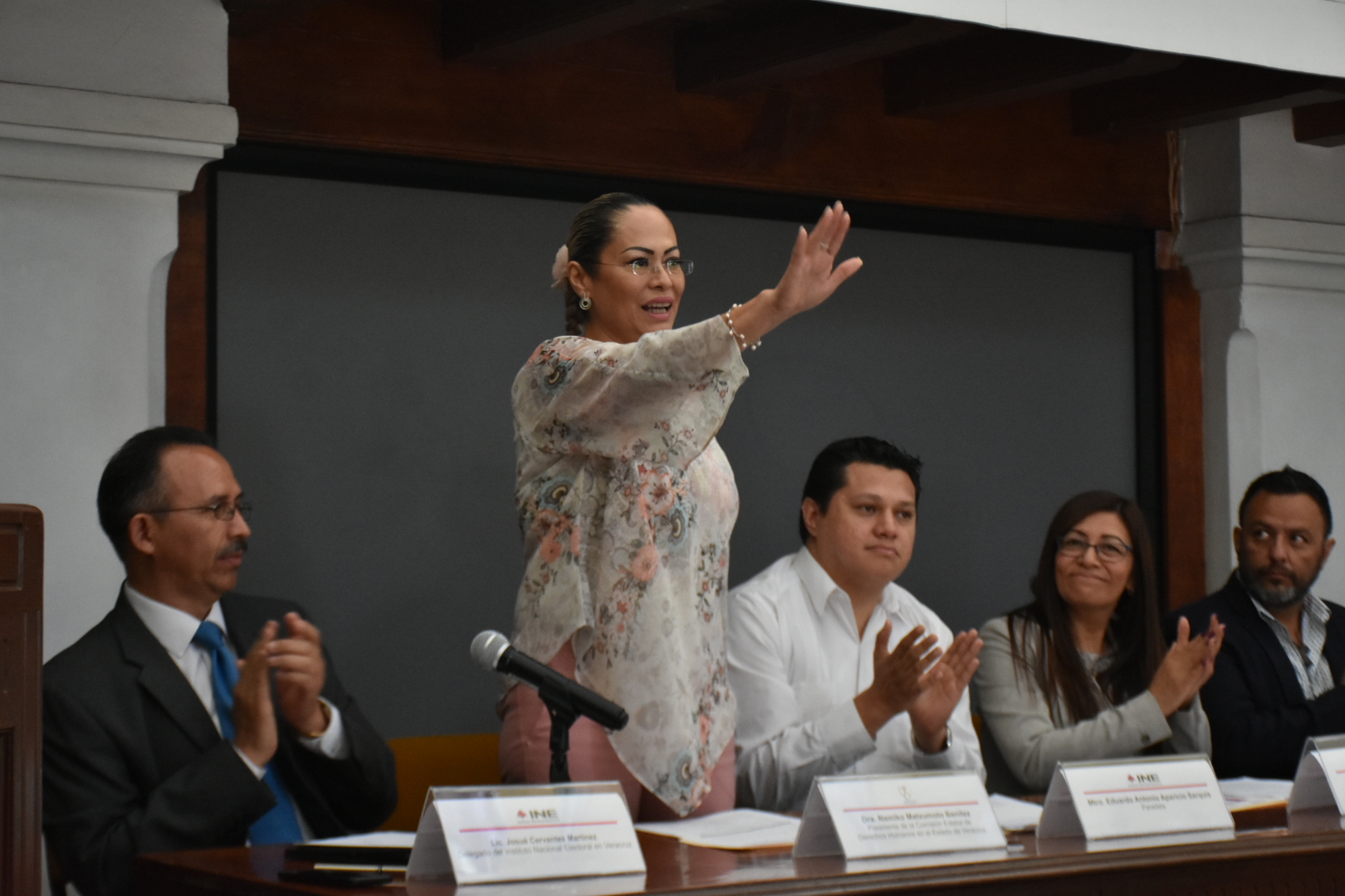 Namiko Matzumoto, presidenta de la Comisión Estatal de Derechos Humanos