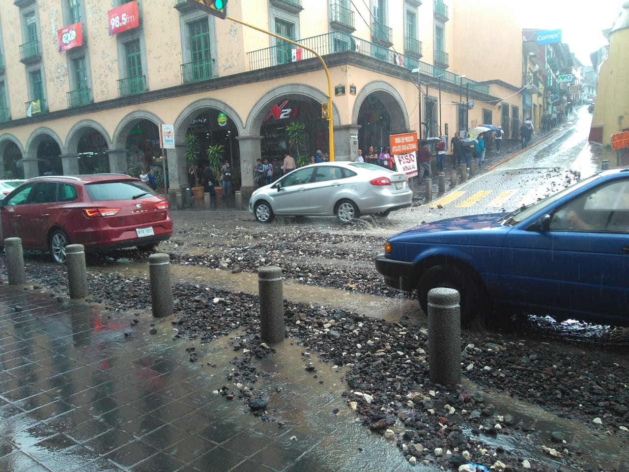 Aviso especial por lluvias en centro y sur de Veracruz