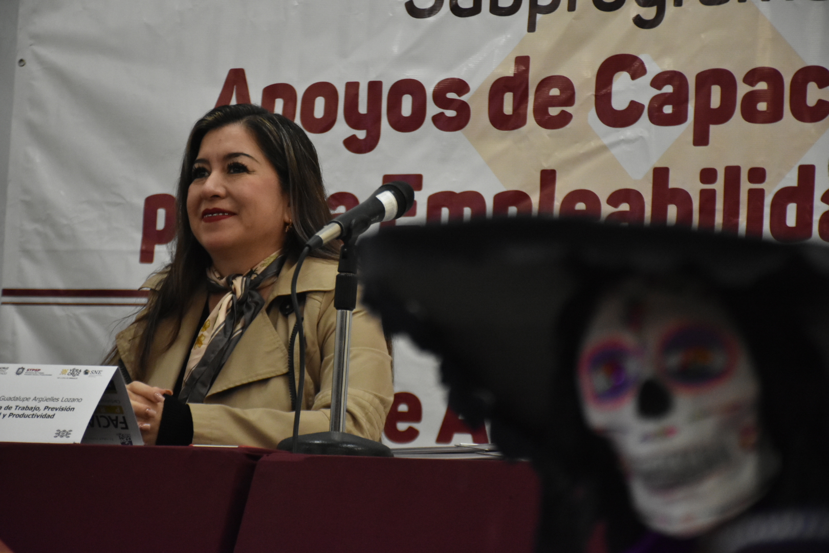 La secretaria de Trabajo, Guadalupe Argüelles hizo entrega de apoyos económicos en Modalidad de Autoempleo