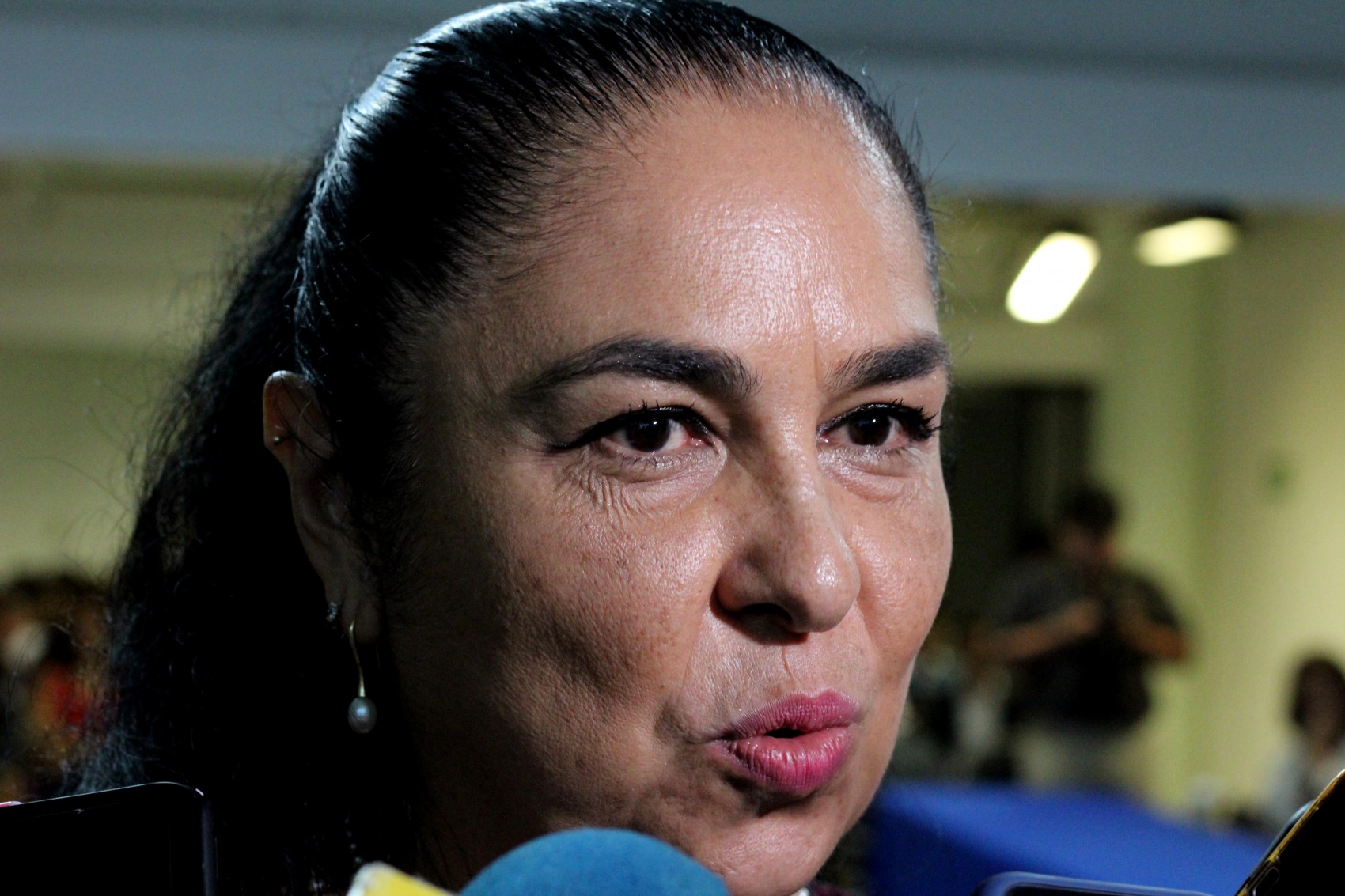 La rectora Sara Deifilia Ladrón de Guevara