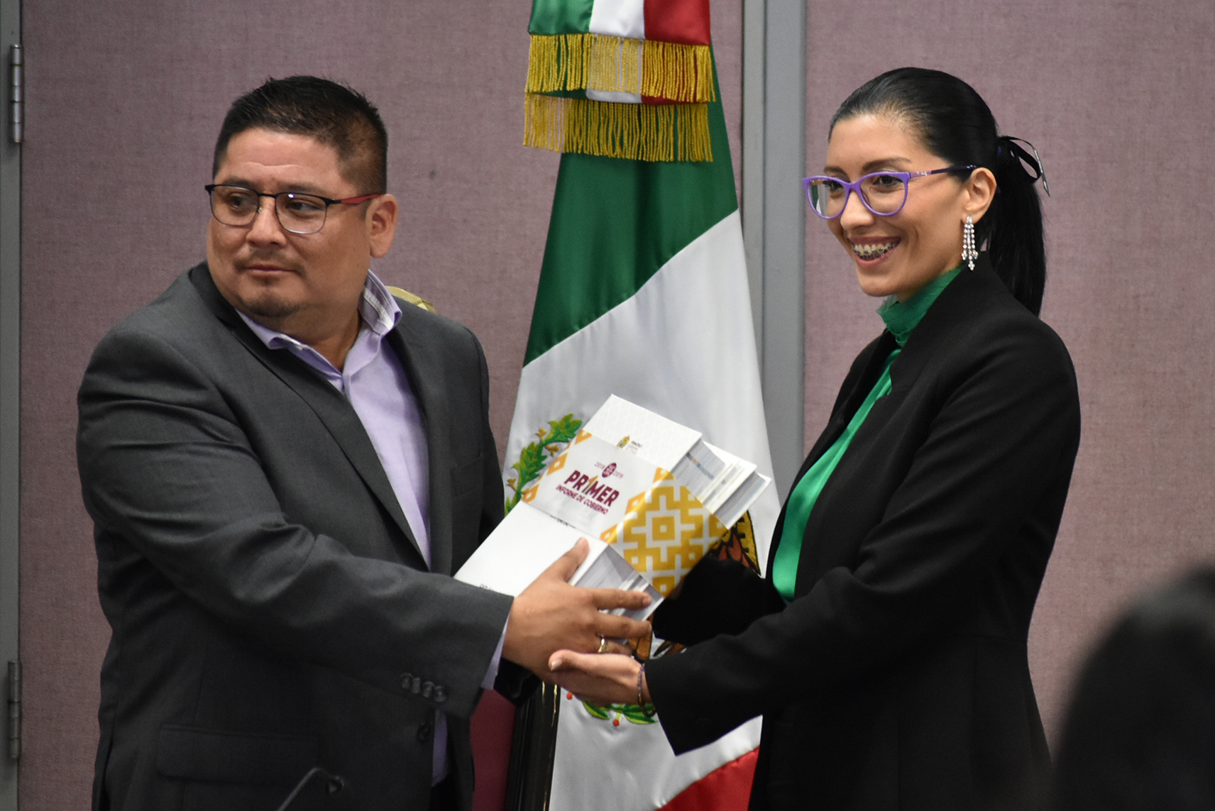 Waltraud Martínez Olvera y Rubén Ríos Uribe