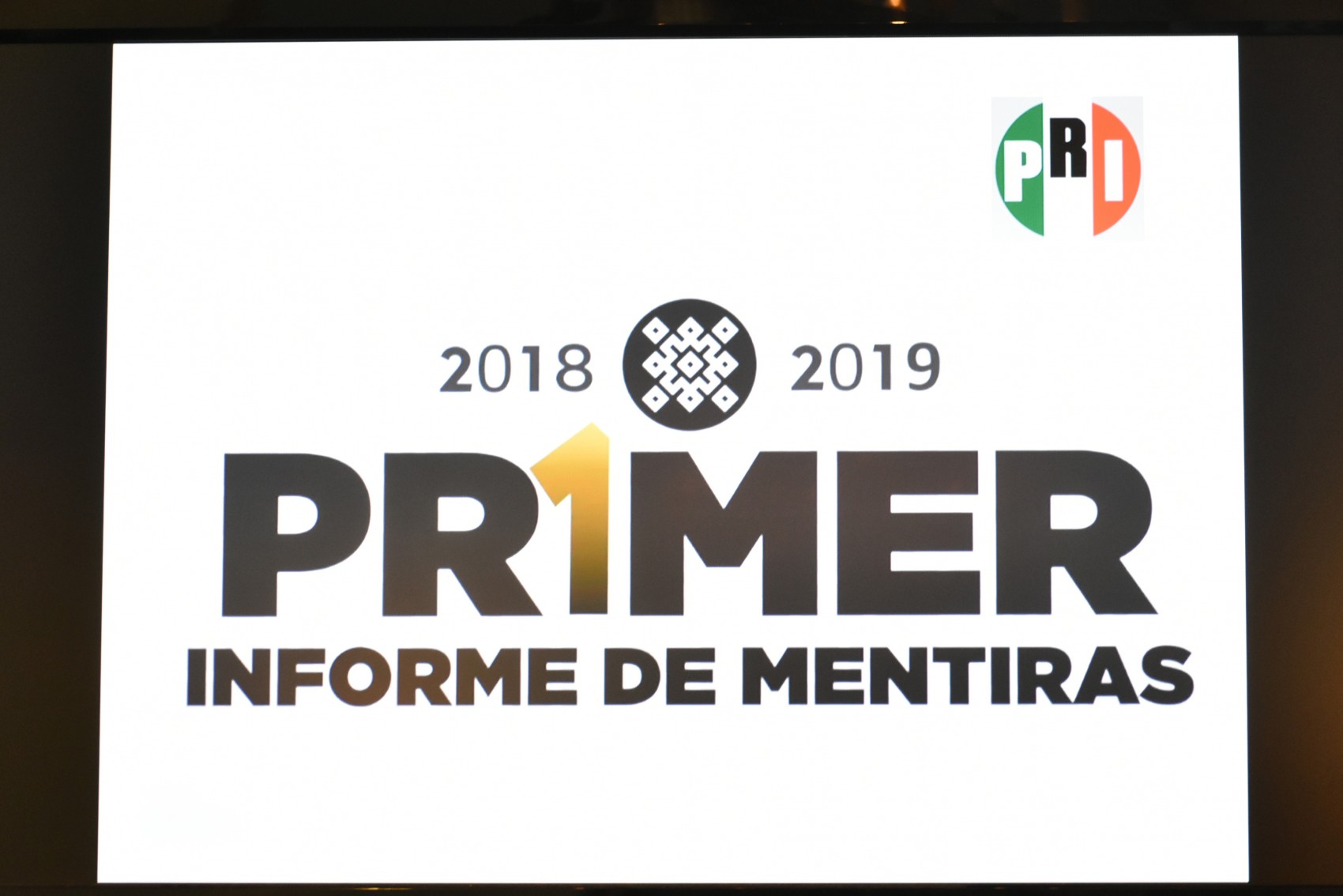 Primer Informe de Mentiras, PRI