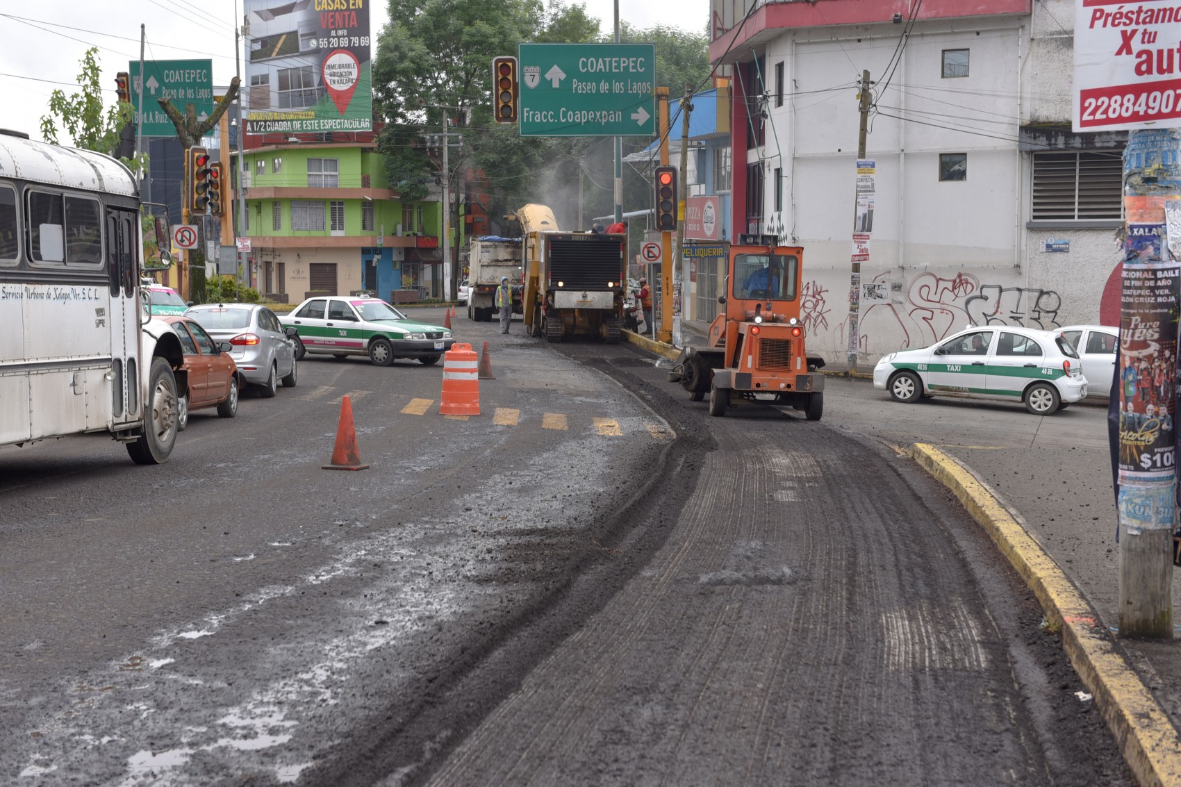 Urge rehabilitación de avenida Ruiz Cortines, «está destrozada»: Ahued