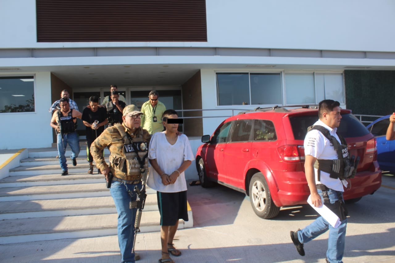 Legalizan detención de tres presuntos asaltantes en Veracruz