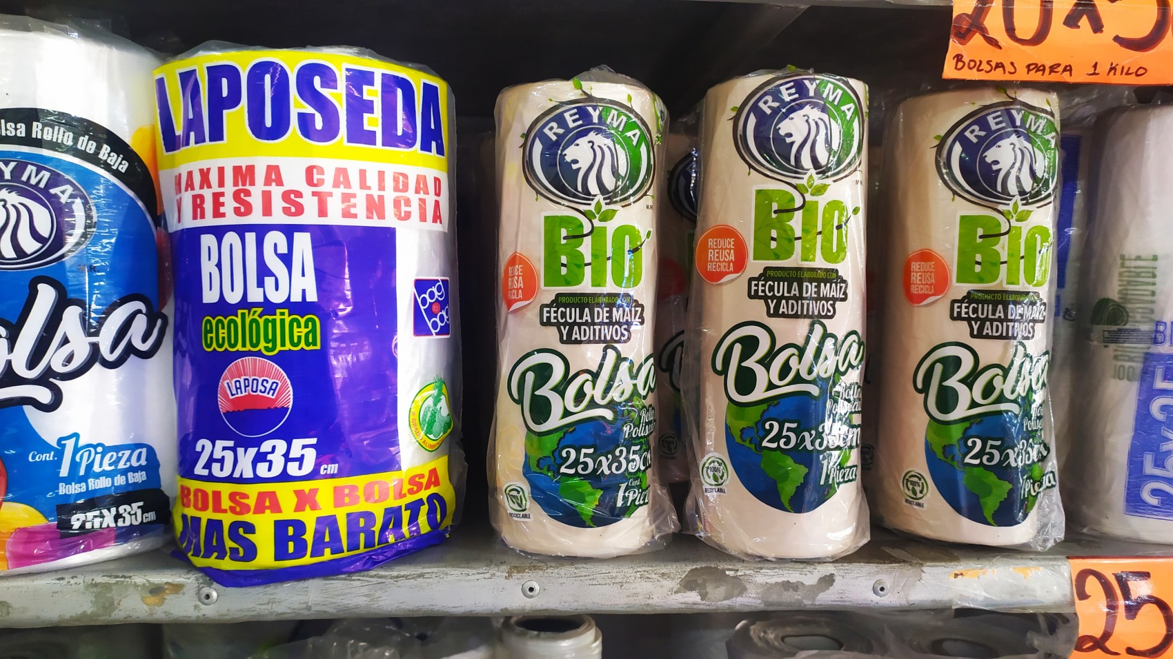 Aumenta un 50% la venta de biodegradables por prohibición de venta de bolsas de plástico