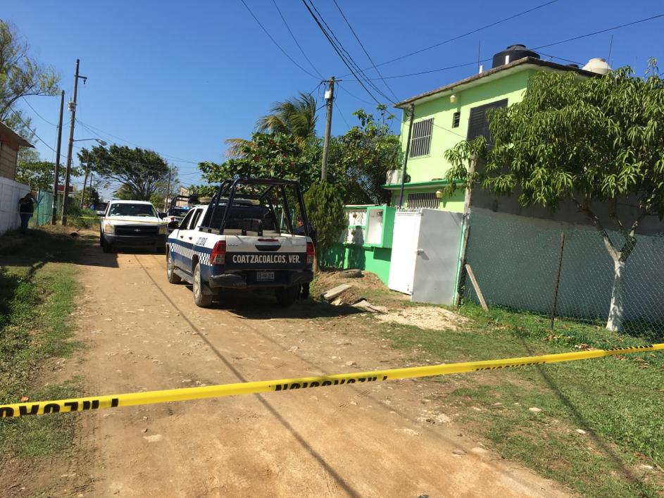 Ejecutado en su propio  domicilio de Coatzacoalcos
