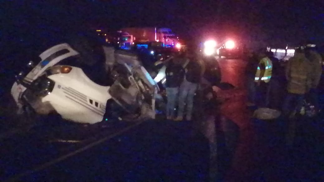 Un muerto deja volcadura de tráiler  en la autopista Puebla-Córdoba