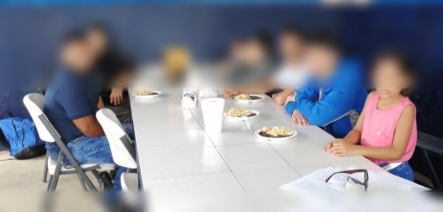 Ocho hondureños asegurados y un detenido  por presunto tráfico de personas