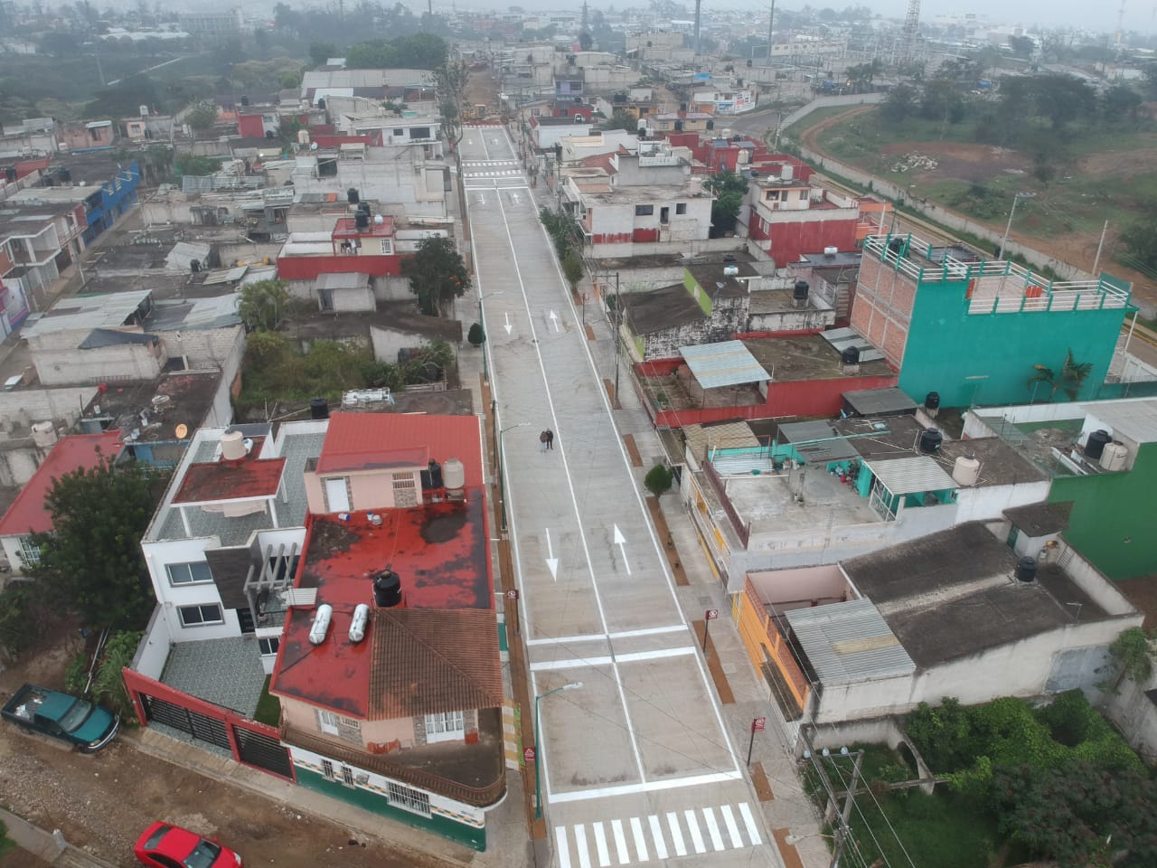 Llega desarrollo social a  la colonia Moctezuma