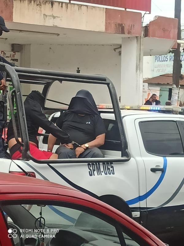 Detienen a delincuentes tras enfrentamiento en Cerro Azul