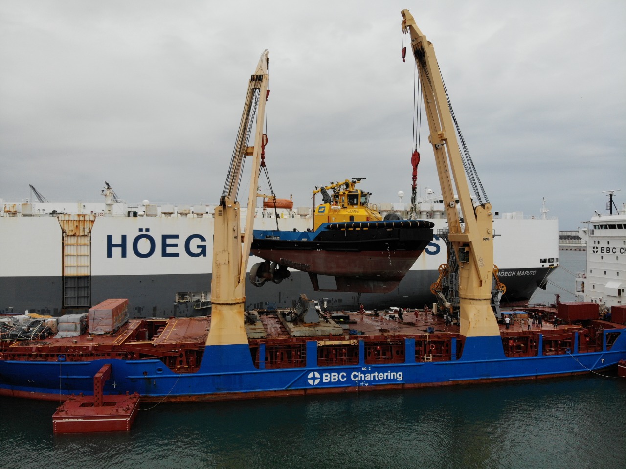Exitoso arribo del nuevo remolcador SAAM Huasteca al puerto de Veracruz