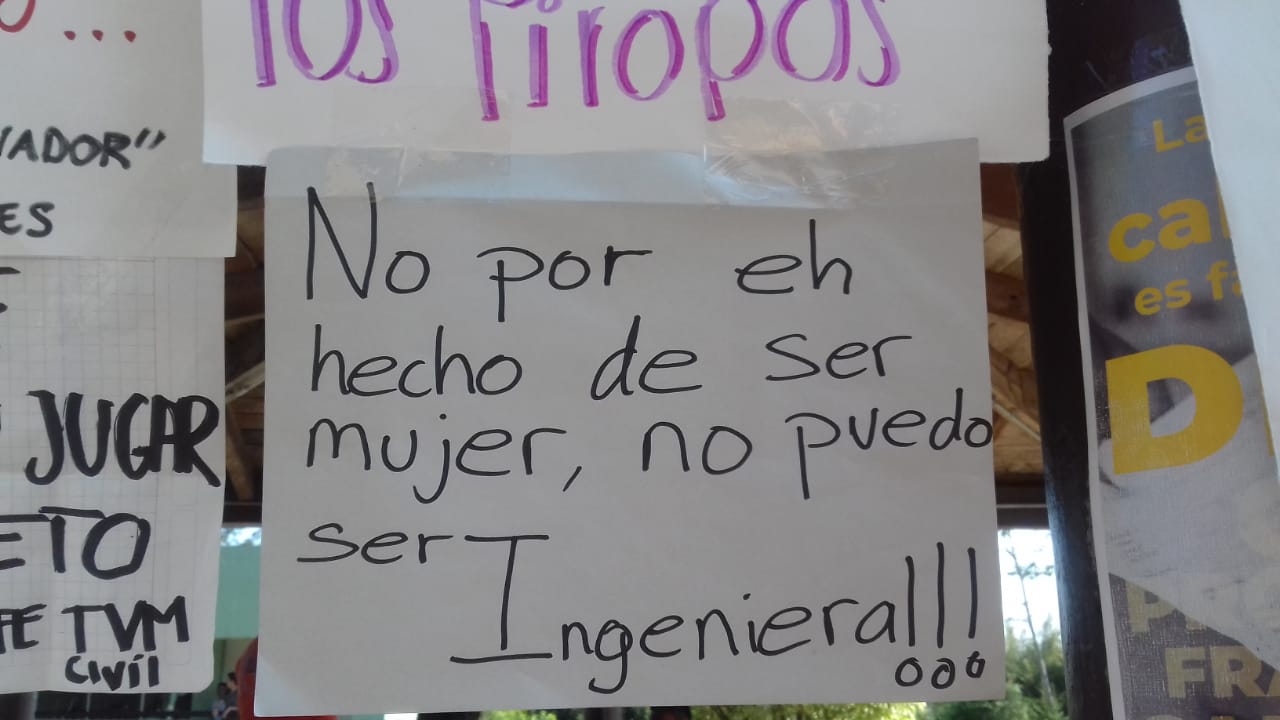 Estudiantes del ITSX denuncian casos de acoso en tendedero