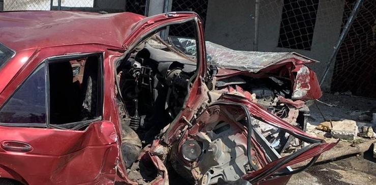 Un muerto y una mujer herida en accidente en La Perla