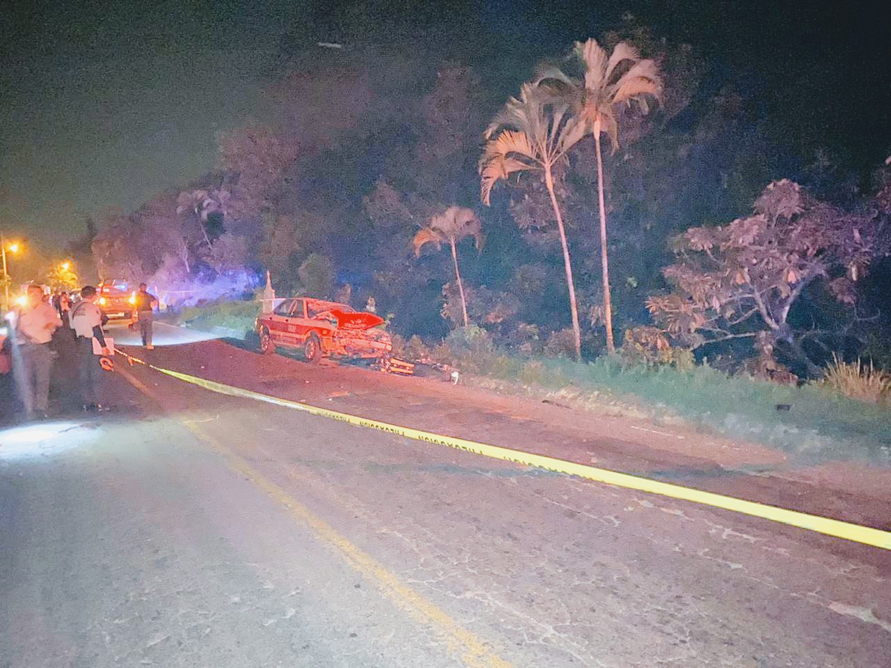 Taxista atropella y mata a motociclista