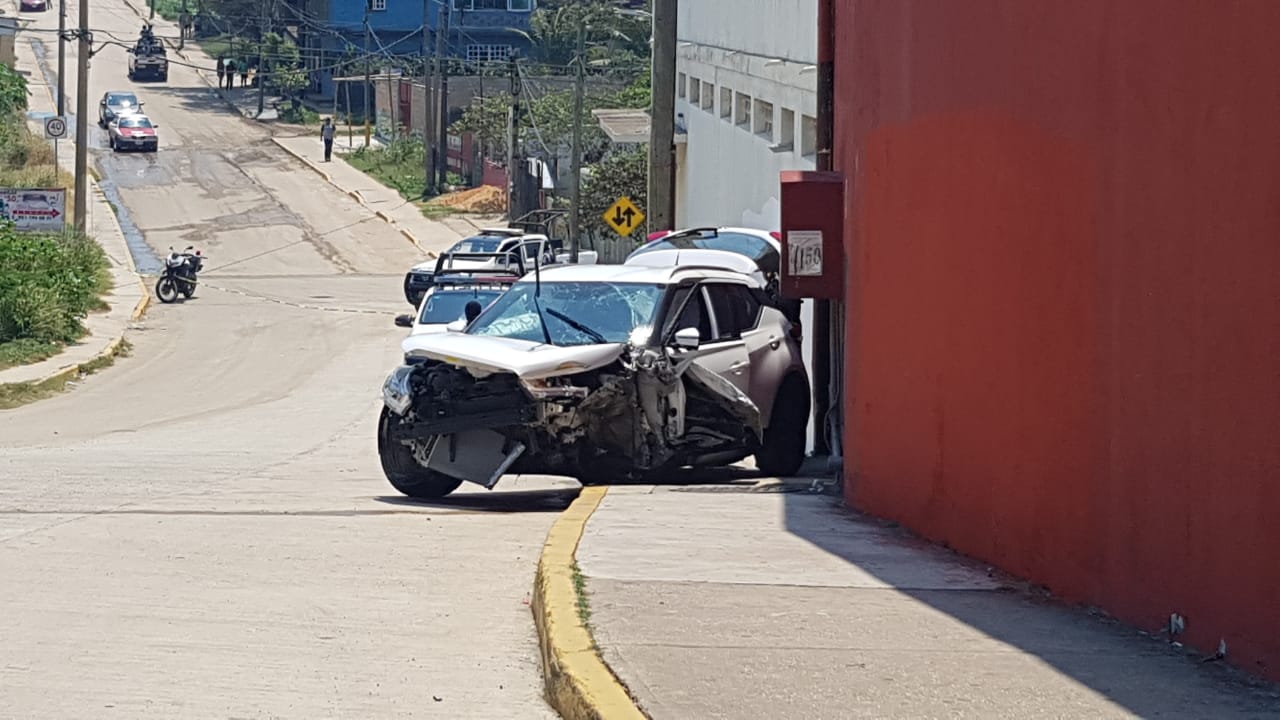 Balacera en Coatzacoalcos, detienen a dos roba autos