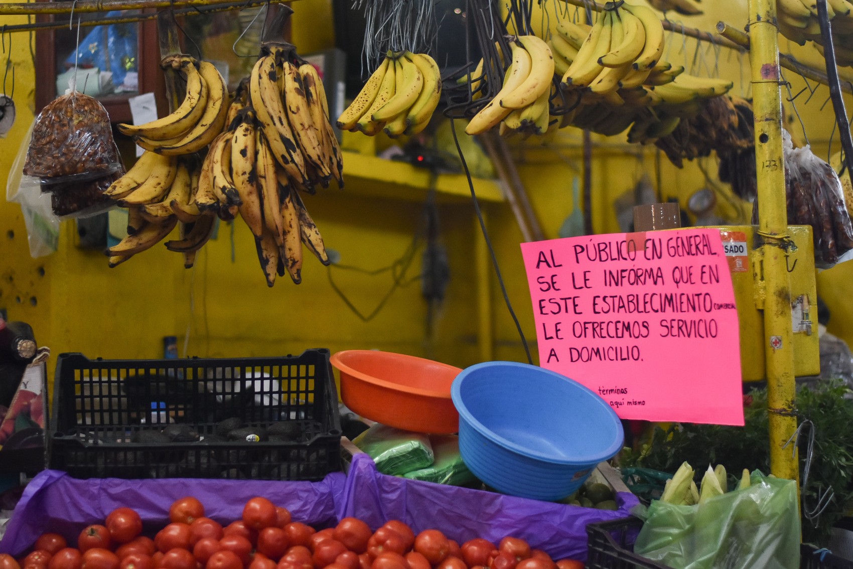 Contingencia dificulta a productores la comercialización de productos