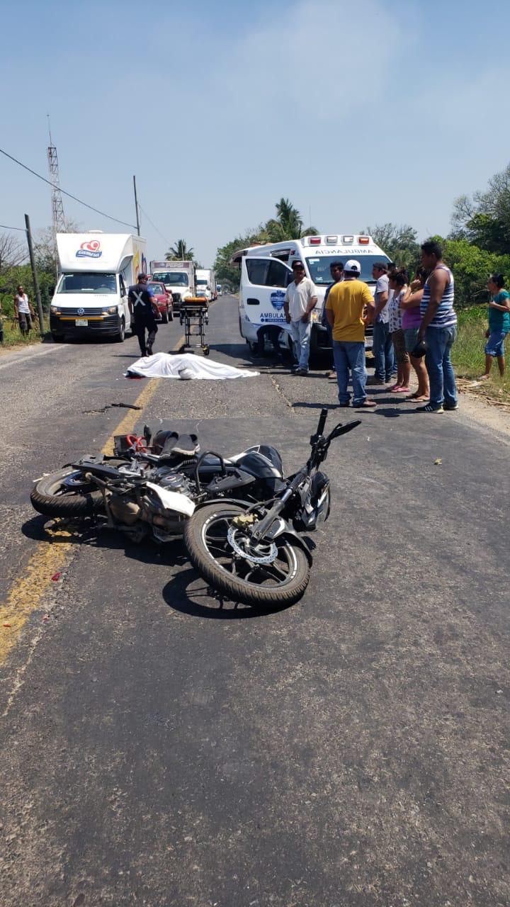 Motociclista pierde la vida al ser  arrollado por vehículo desconocido