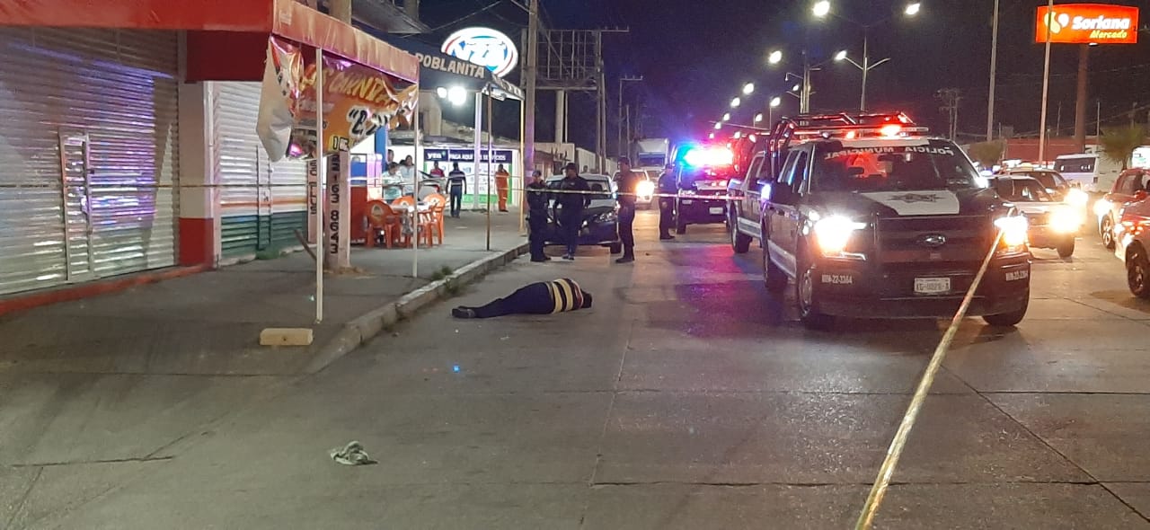 Ejecutado a balazos en Minatitlán