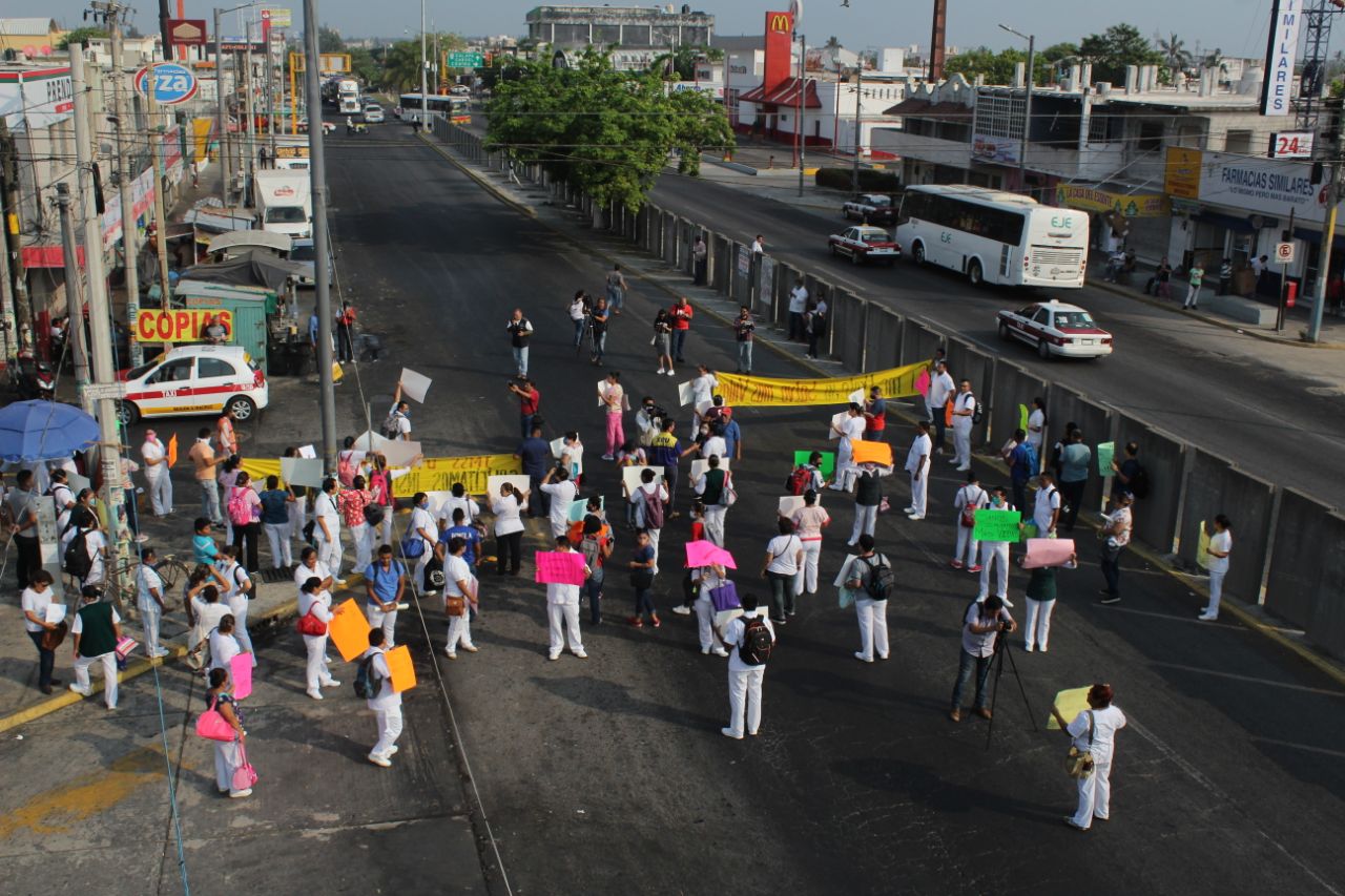 Denuncian falta de equipos de protección contra el COVID-19 en el IMSS de Veracruz