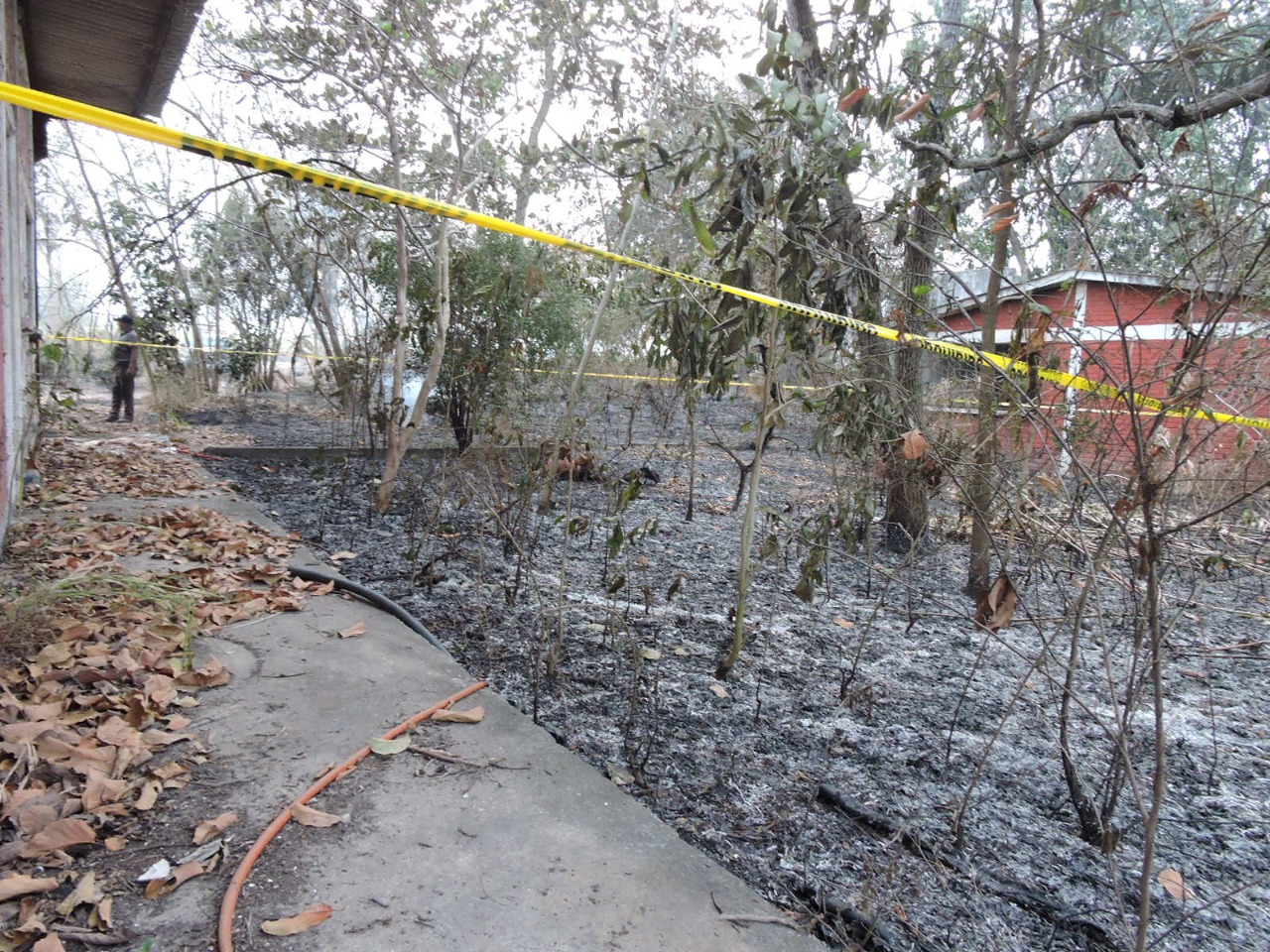 Encuentran cuerpo carbonizado en Tierra Blanca