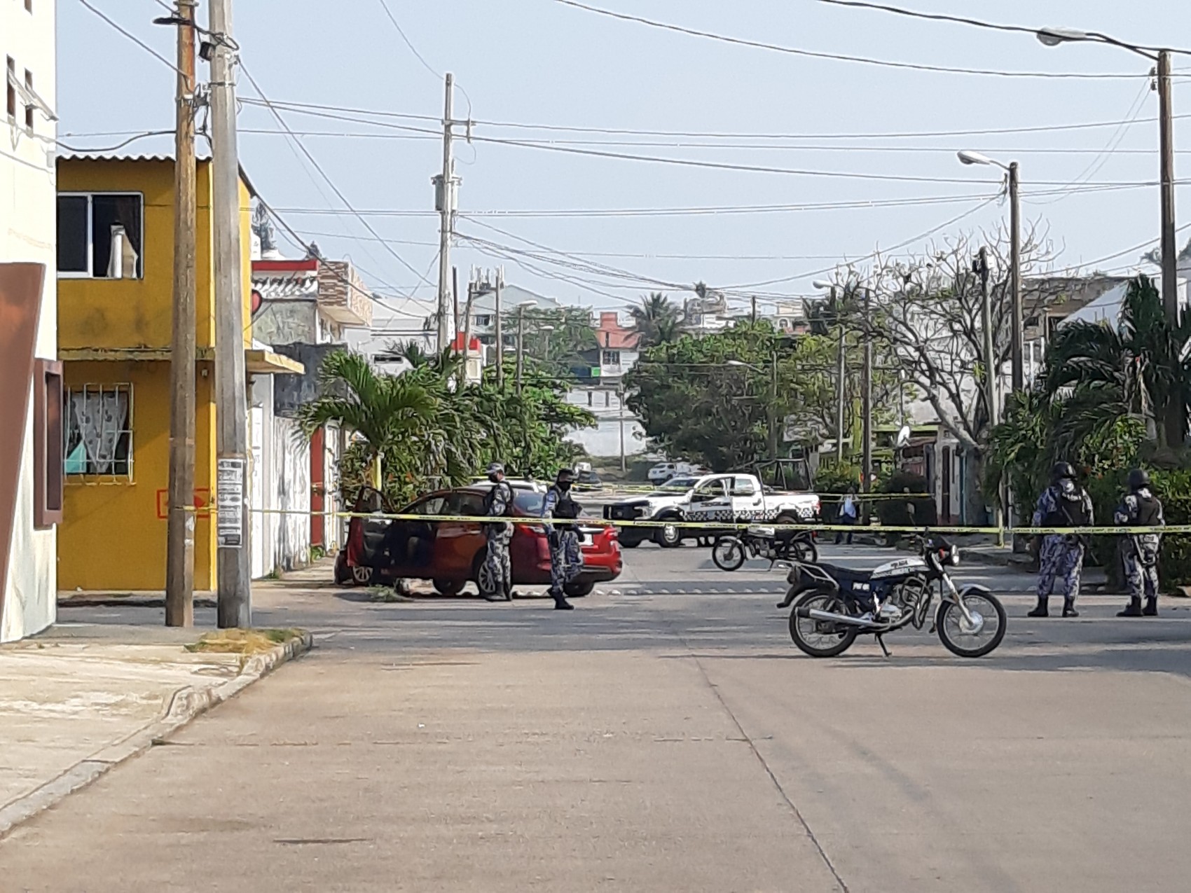 Ejecutado en la colonia  Puerto México de Coatzacoalcos