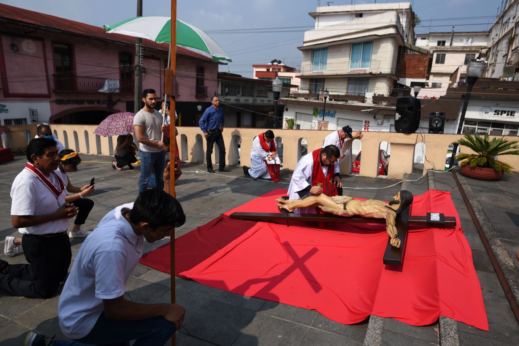 Así celebra Veracruz el Viernes Santo en tiempos de pandemia del Covid-19