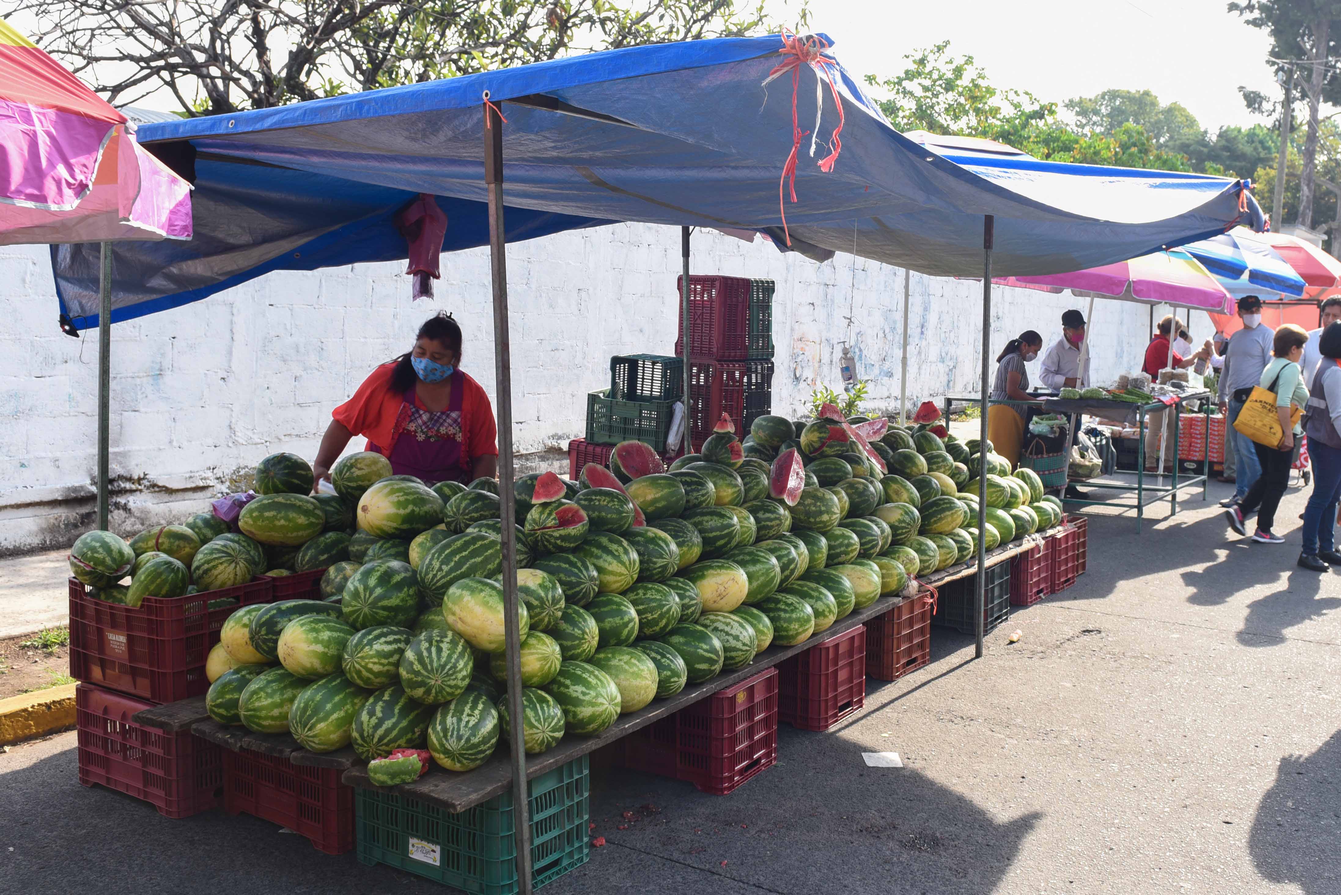 Tianguistas de Xalapa piden apoyos ante la prohibición para trabajar