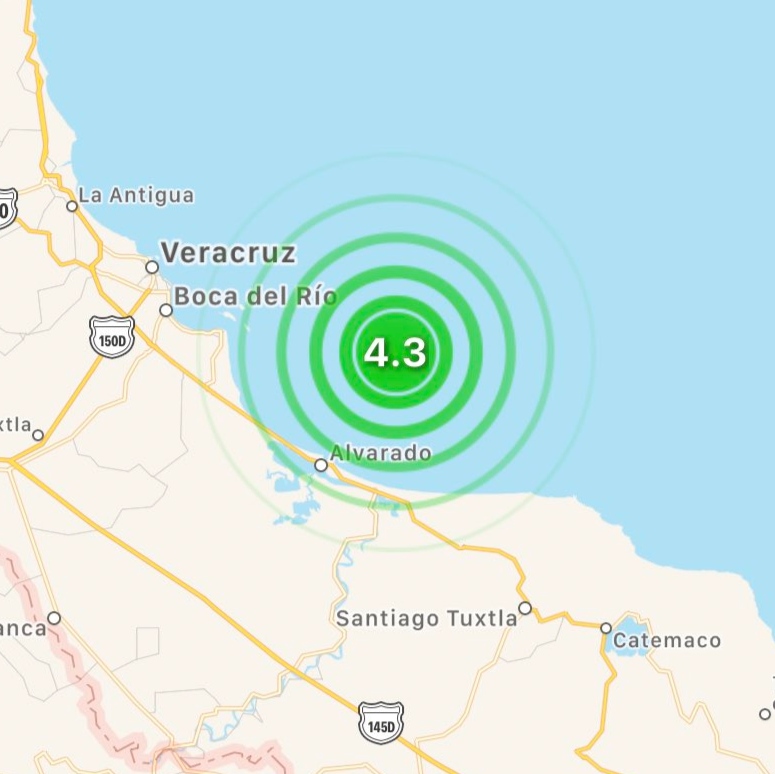 No se reportan daños por sismo en Alvarado