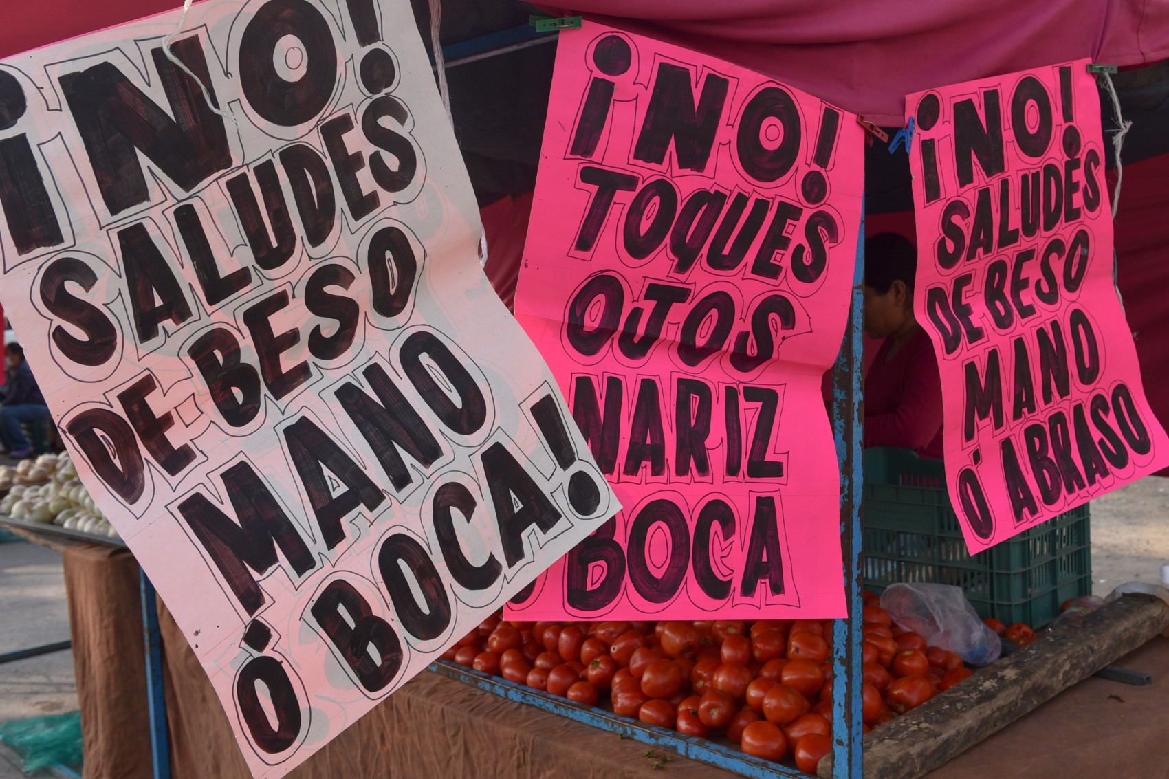 Refuerzan medidas de prevención  contra el Covid-19 en tianguis