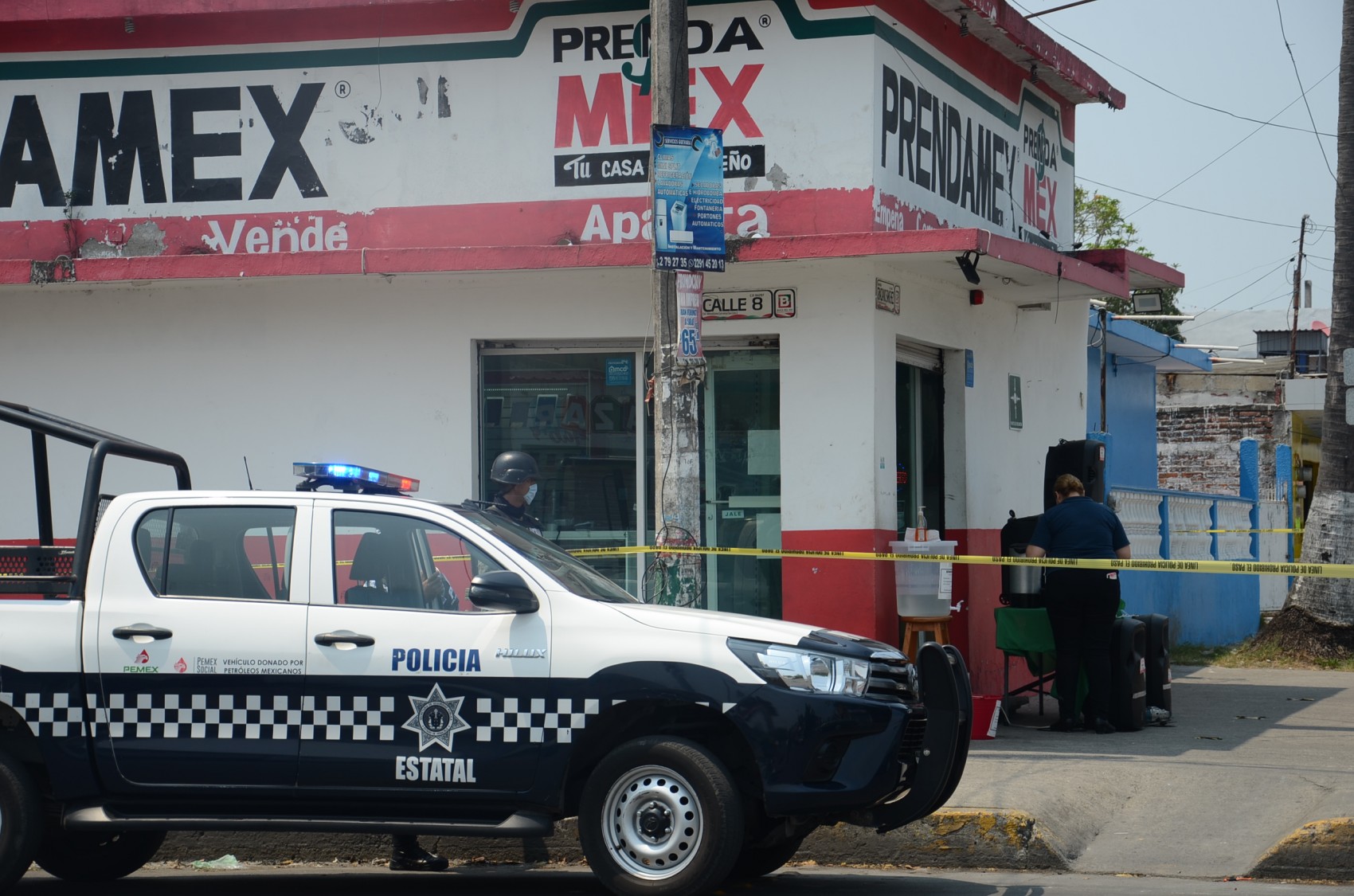 Asaltan casa de empeño en Boca del Río