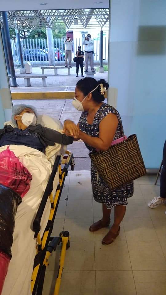 A sus 77 años doña Marce vence al COVID-19 en el ISSSTE de Veracruz