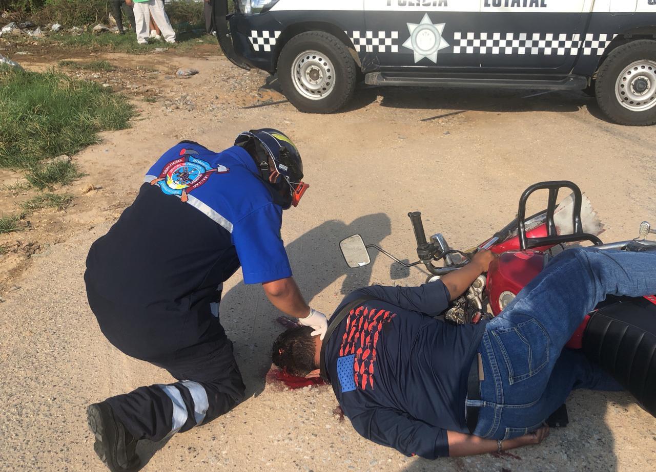 Motociclista ejecutado a  balazos en Cosoleacaque