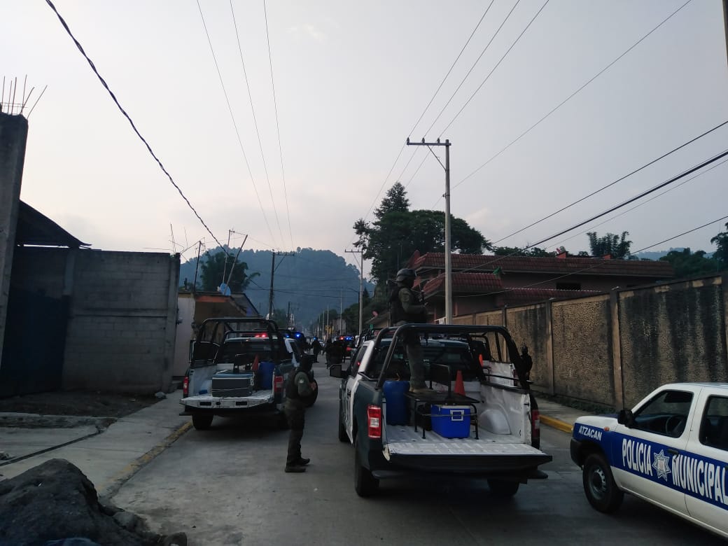 Enfrentamiento en La Perla deja 4 detenidos del CJNG con despensas