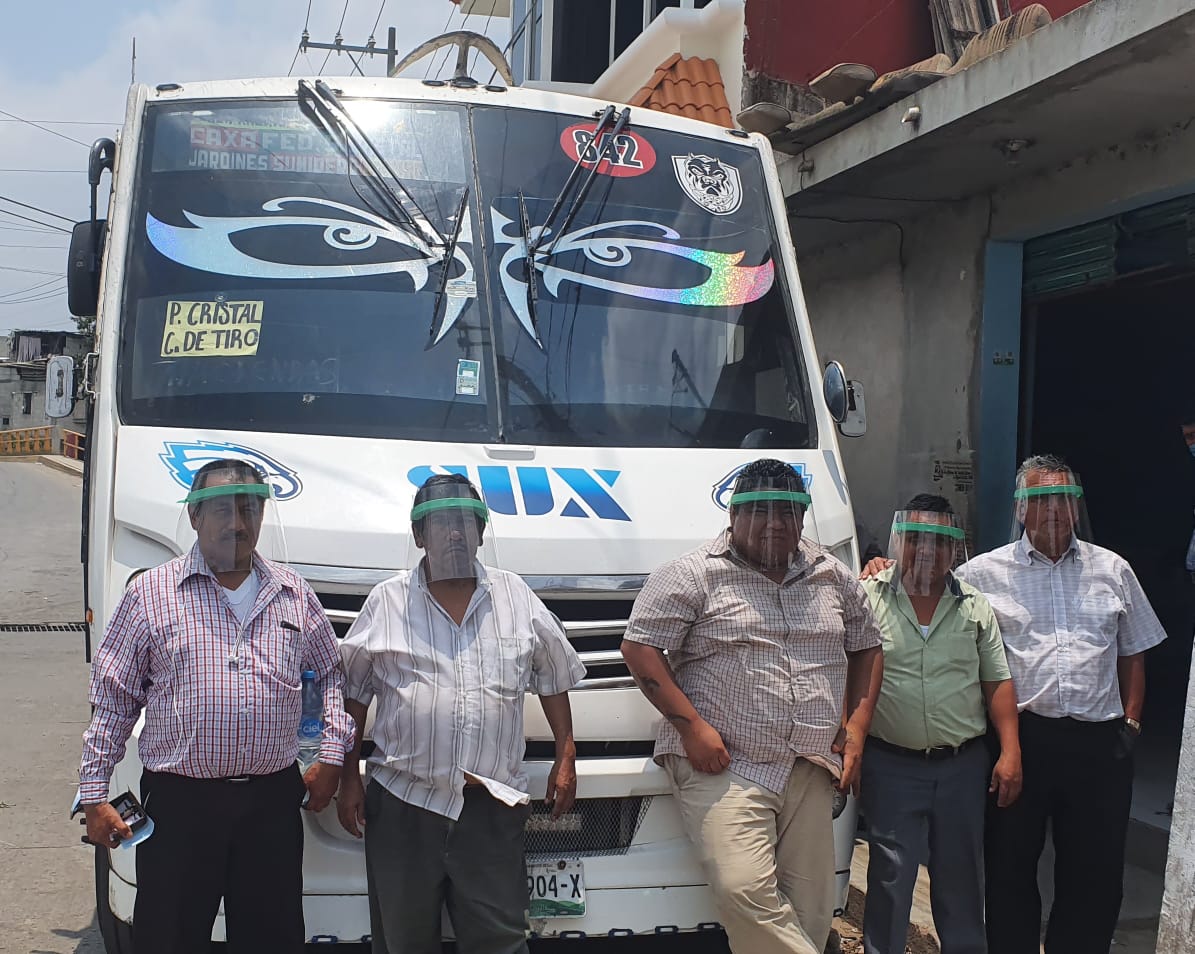 Entrega Ayuntamiento implementos de protección a transportistas