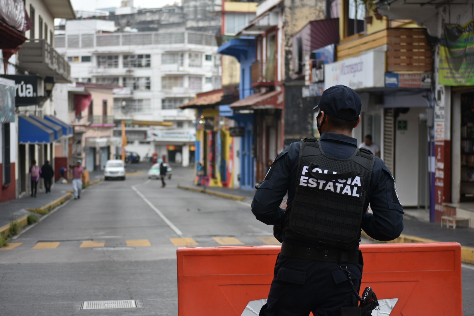 Por tercera ocasión cierran  accesos al centro histórico de Xalapa