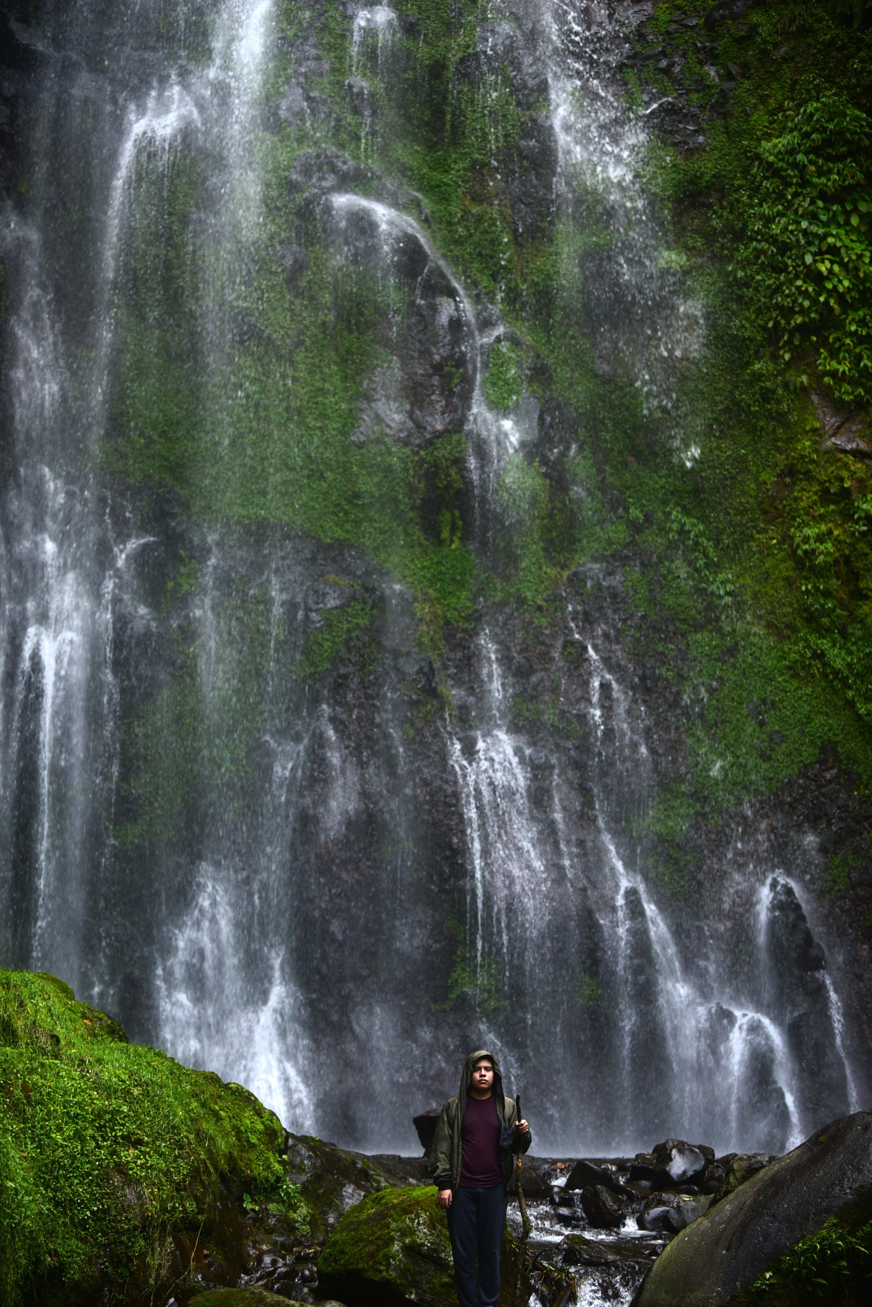 Cascada La Granada, agua cristalina que desciende del Cofre de Perote