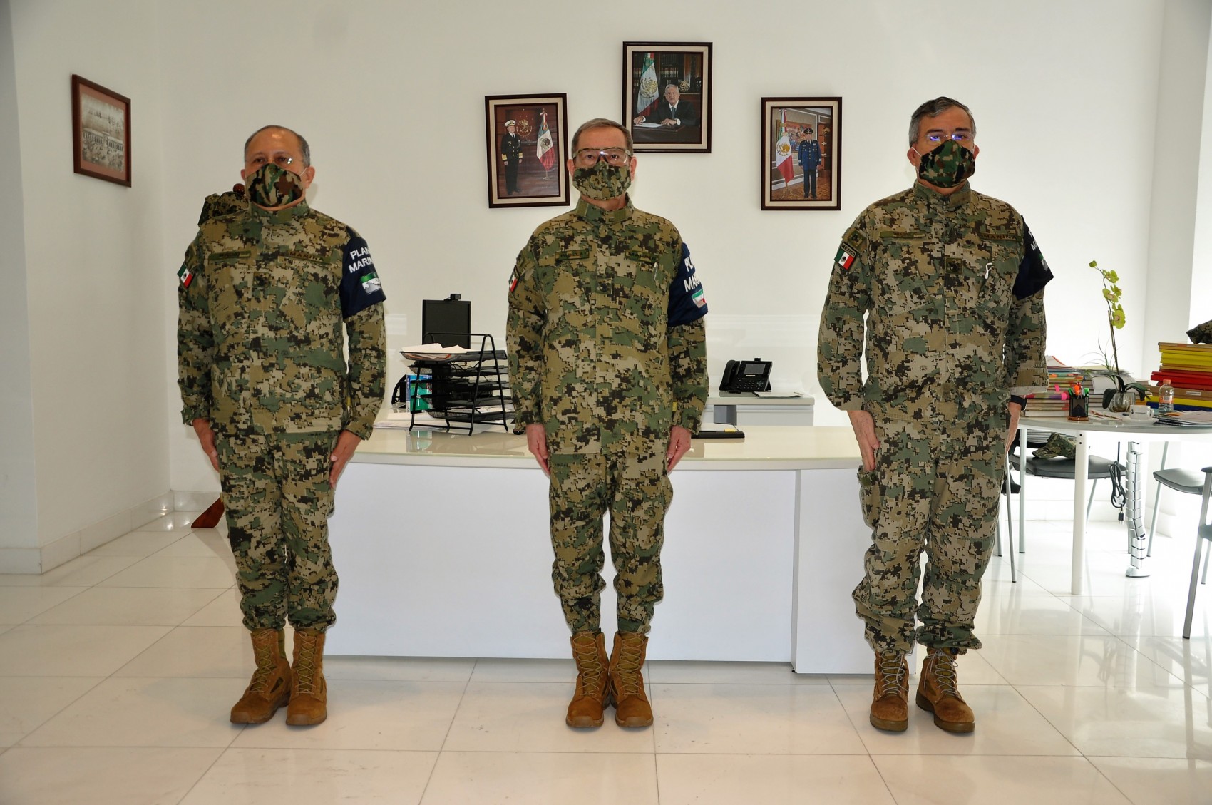 Realizan cambio de mando en la Primera Región Naval