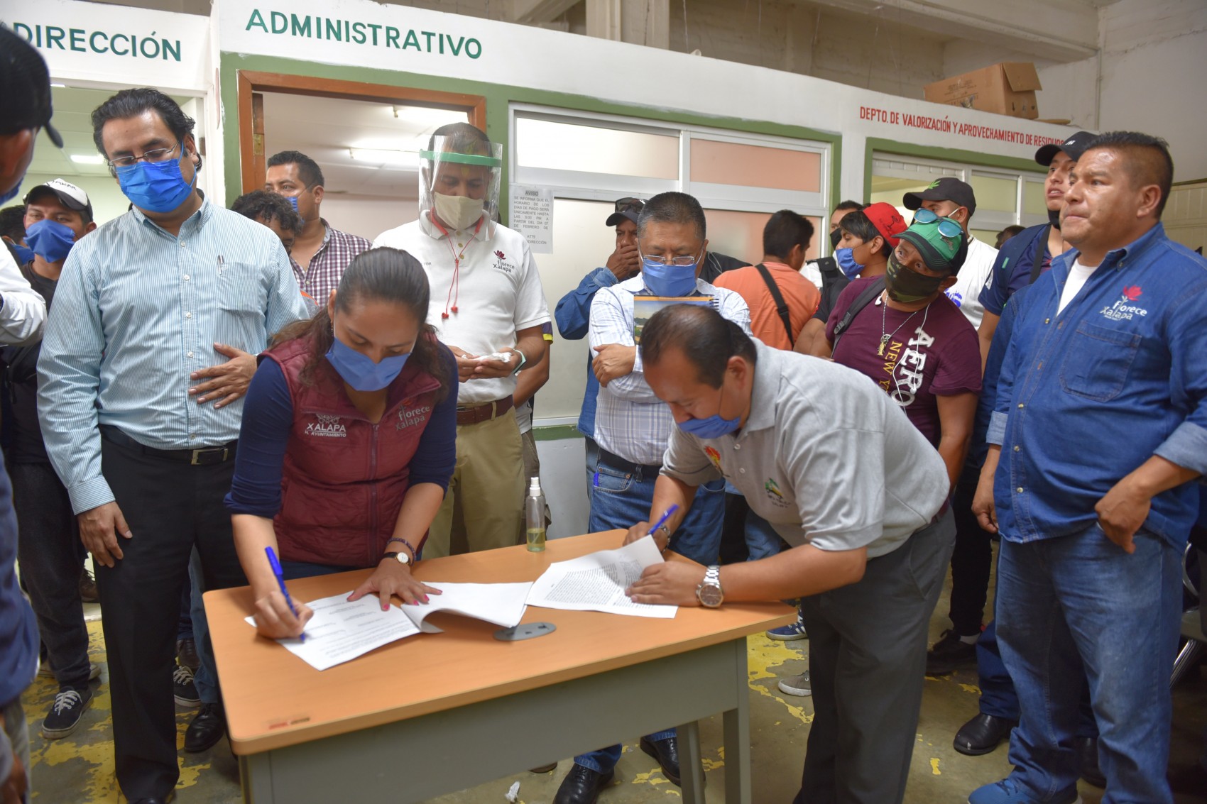 Tras negociación, se restablece servicio de Limpia Pública en Xalapa