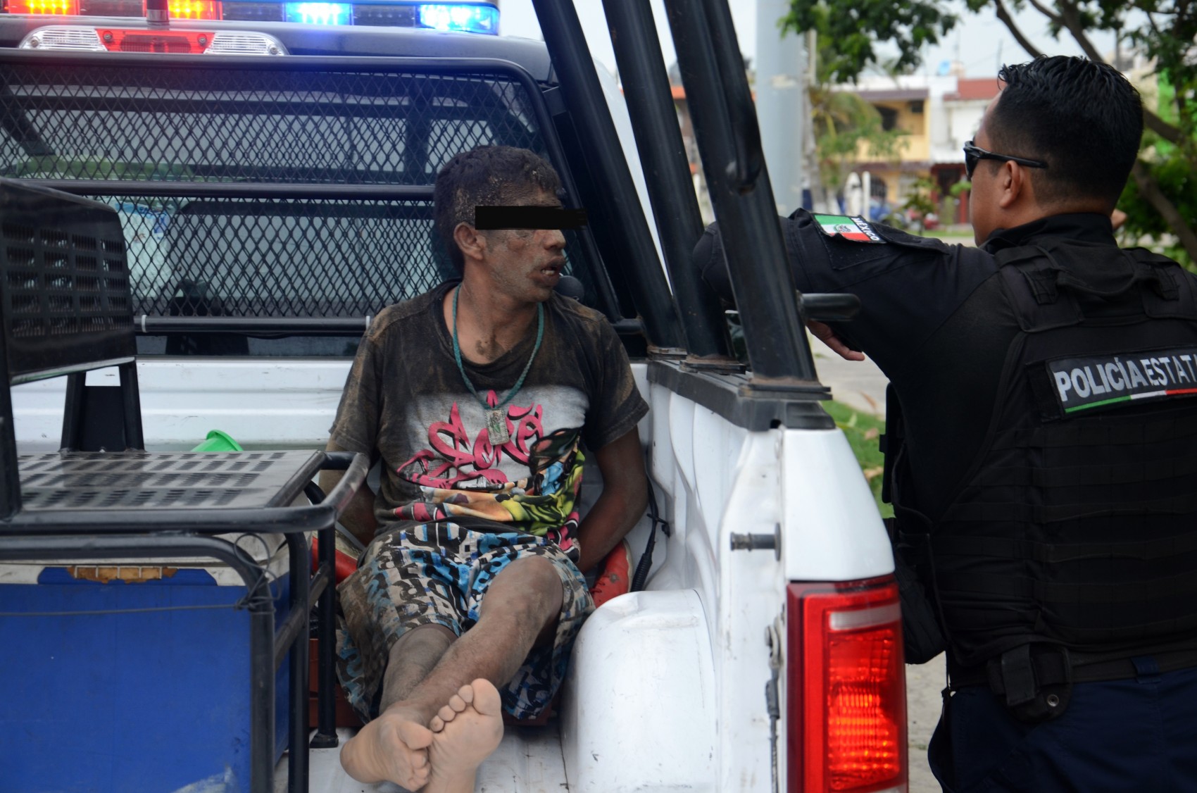 Vecinos en El Coyol atrapa a asaltante