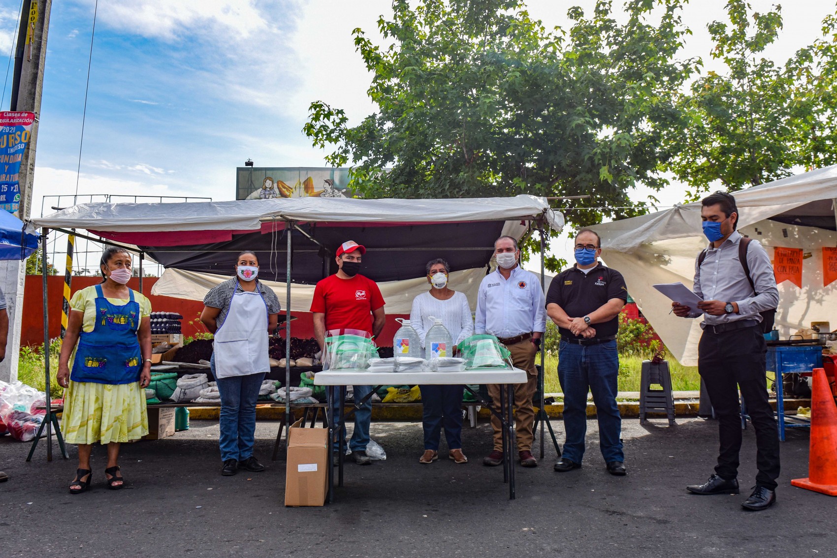 Implementan nuevo protocolo para funcionamiento de tianguis
