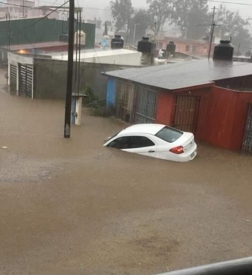 Lluvias dejaron daños en al menos 50 colonias de Xalapa