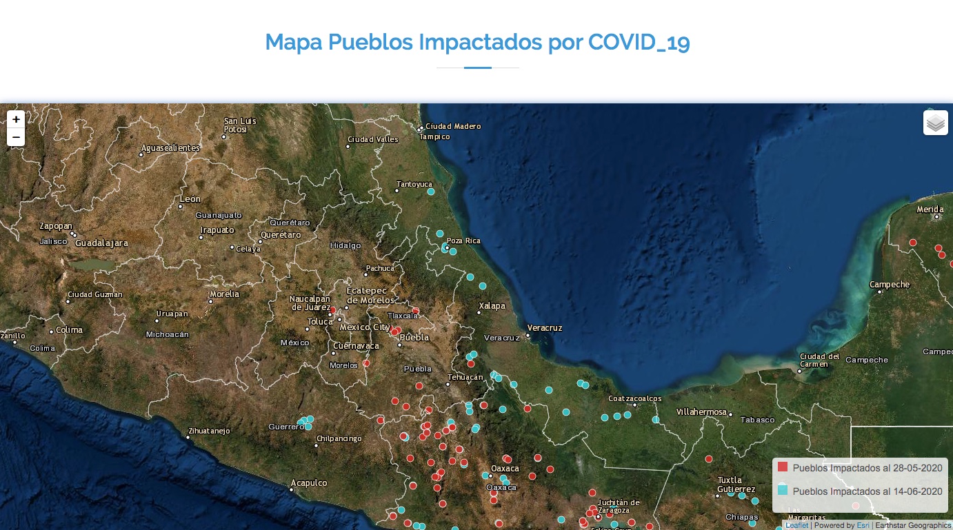 El 10 % de la población indígena en Veracruz impactada por Covid-19