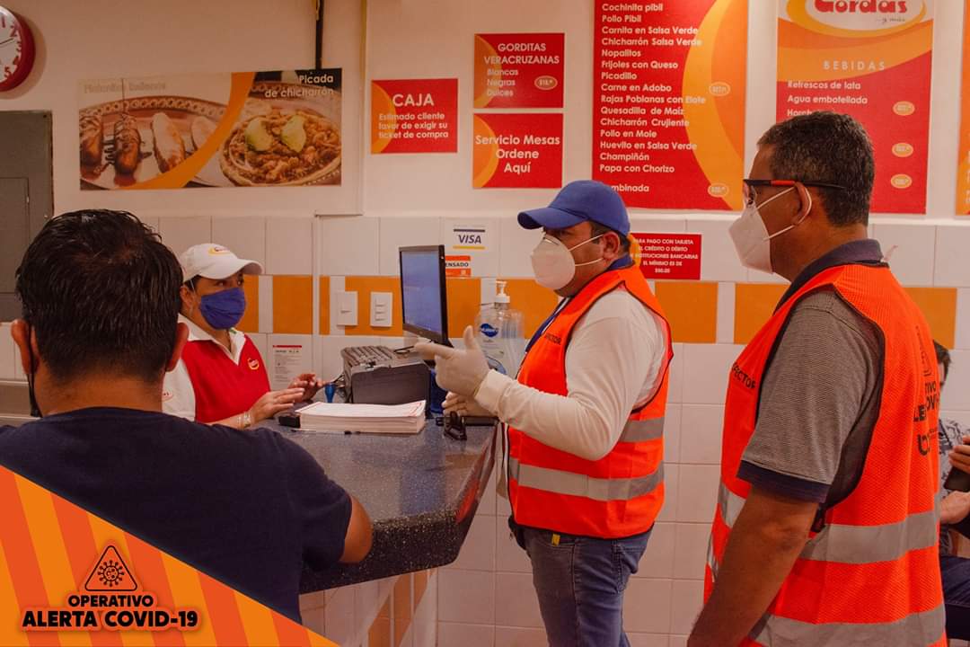 Implementan el operativo Alerta COVID en Boca del Río